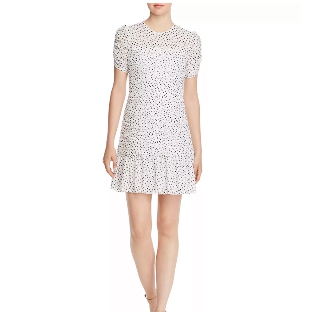 Shoshanna Kayleigh Polka Dot Mini Dress